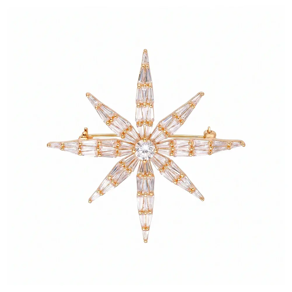 Брошь Polaris Fiore Luna FBC00024-02 G