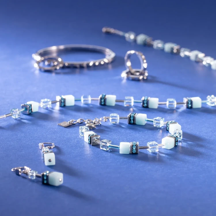 Колье Coeur de Lion Light Aqua 4020/10-2020