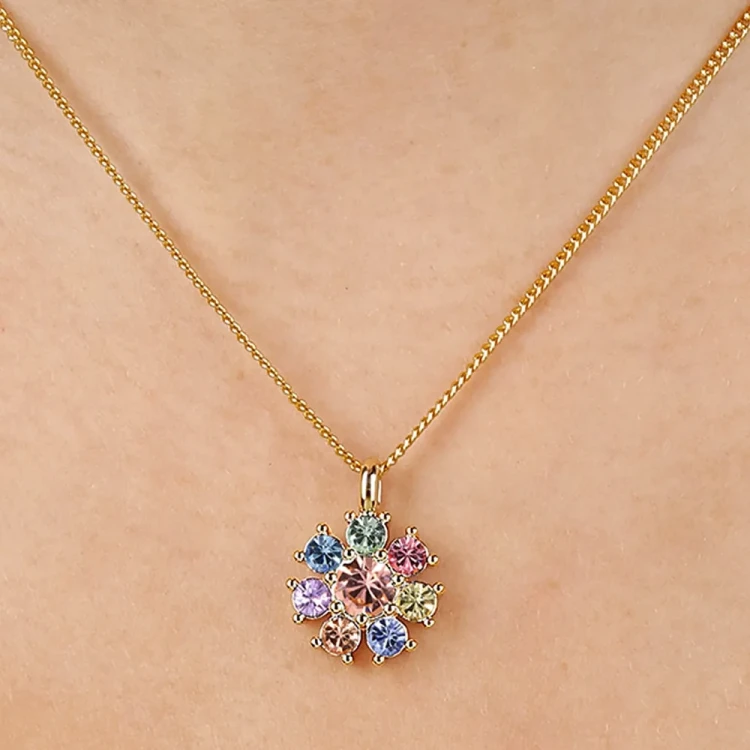 Колье Dyrberg Kern DELISE SG PASTEL MULTI / WHITE PEARL 460516