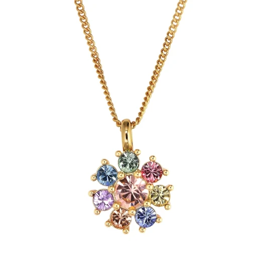 Колье Dyrberg Kern DELISE SG PASTEL MULTI / WHITE PEARL 460516