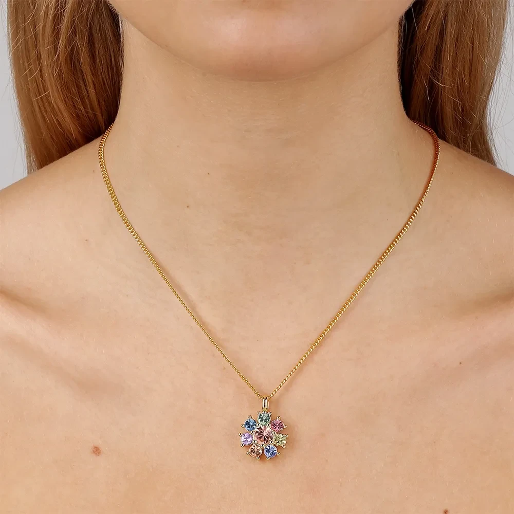 Колье Dyrberg Kern DELISE SG PASTEL MULTI / WHITE PEARL 460516