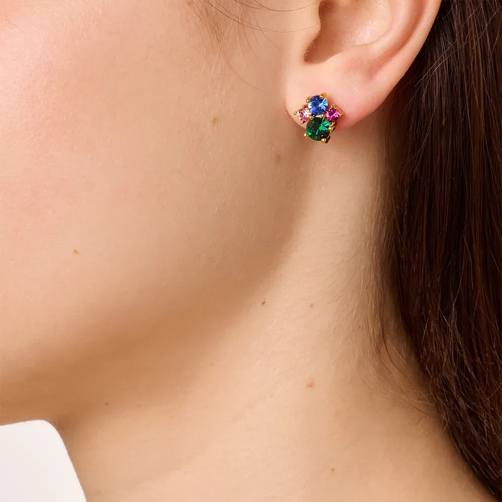 Серьги Dyrberg Kern BILLIS SG RAINBOW 470136