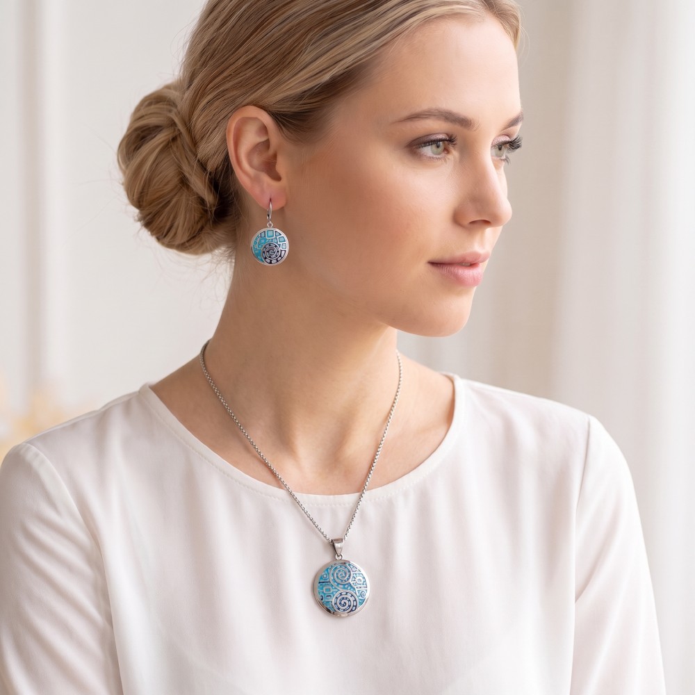 Колье Fiore Luna BP01319-15 BL/S