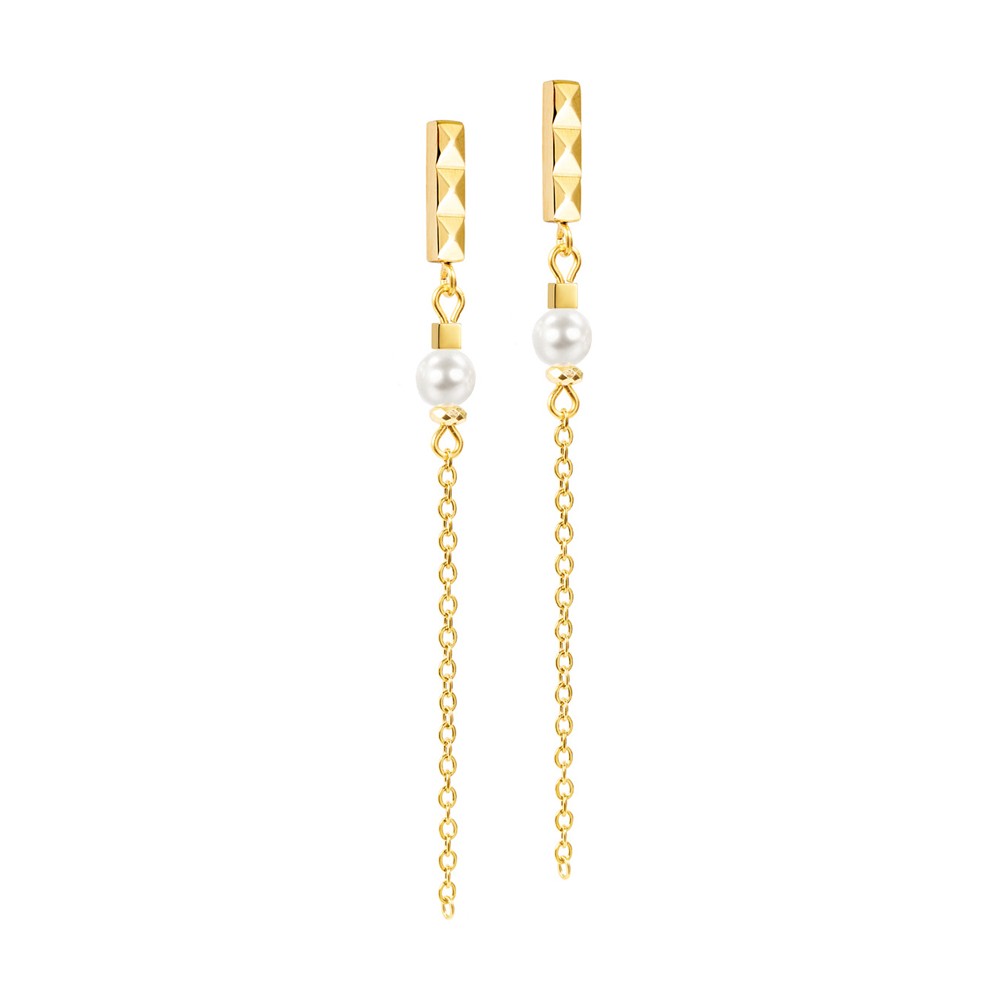 Серьги Coeur de Lion White-Gold 3032/21-1416