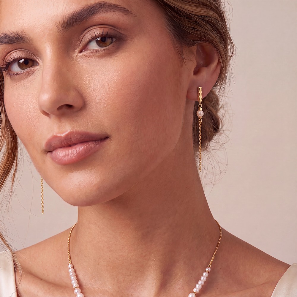 Серьги Coeur de Lion White-Gold 3032/21-1416