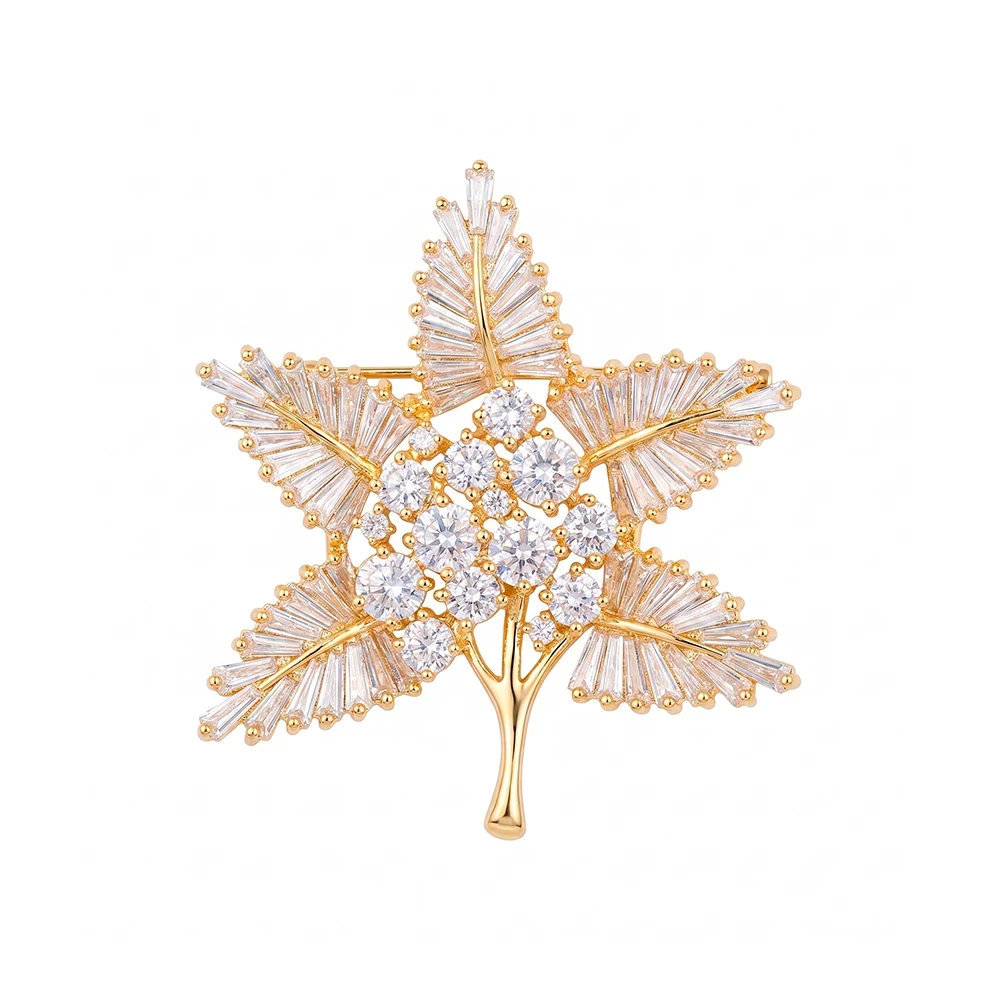 Брошь Fiore Luna FBB02309-01 G