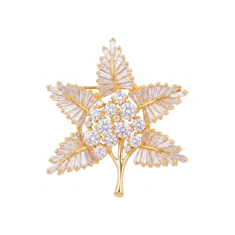 Брошь Fiore Luna FBB02309-01 G