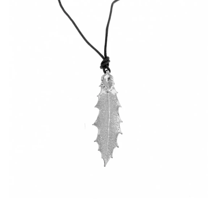 Колье Ester Bijoux Остролист LF32A-S BW