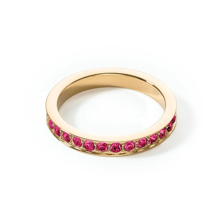 Кольцо Coeur de Lion Pink-Gold 0127/40-0416 56