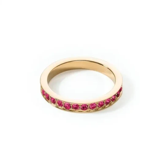 Кольцо Coeur de Lion Pink-Gold 0127/40-0416 56