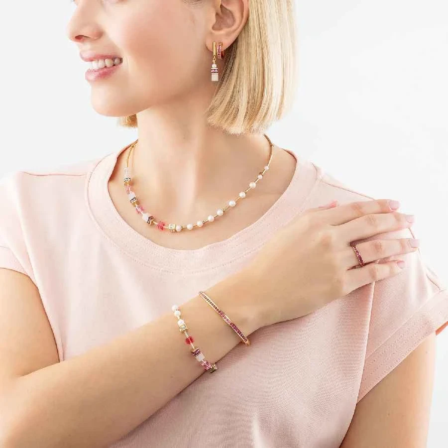 Кольцо Coeur de Lion Pink-Gold 0127/40-0416 56
