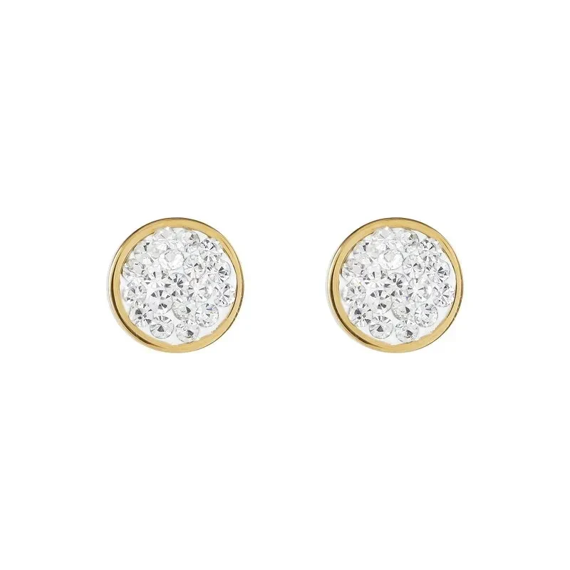 Пусеты Coeur de Lion Crystal-Gold 0318/21-1800