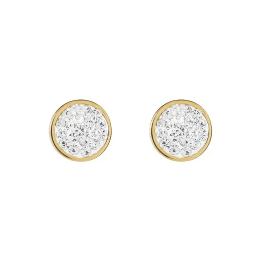 Пусеты Coeur de Lion Crystal-Gold 0318/21-1800