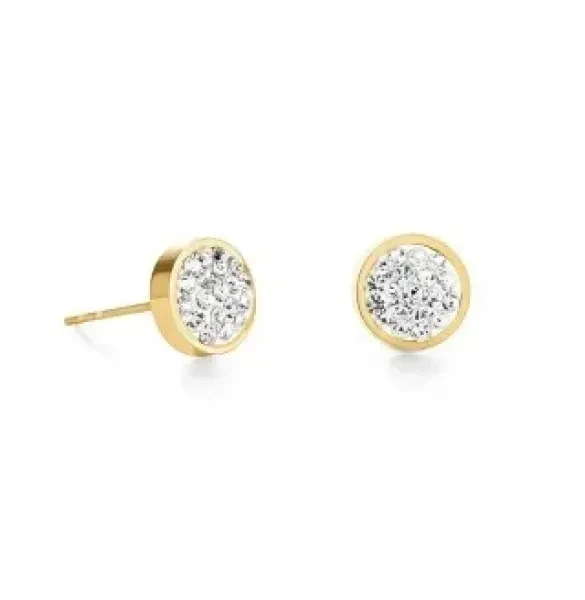Пусеты Coeur de Lion Crystal-Gold 0318/21-1800