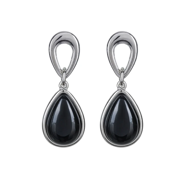 Серьги Possebon Agata Preto A0381.4 S