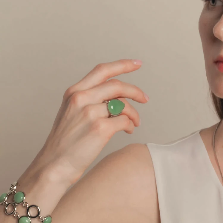Кольцо Possebon Q.Verde K0953.17 20 S