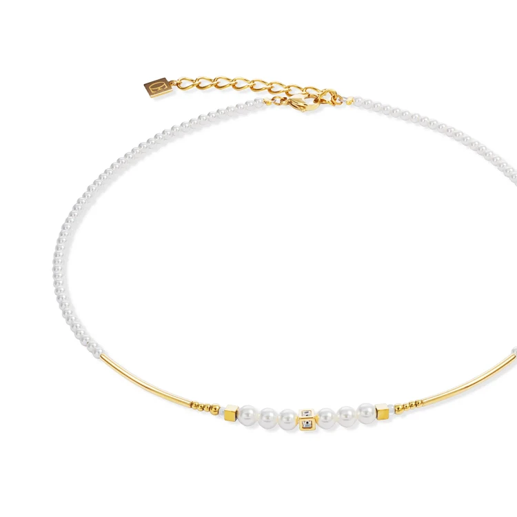 Колье Coeur de Lion White-Gold 4312/10-1416