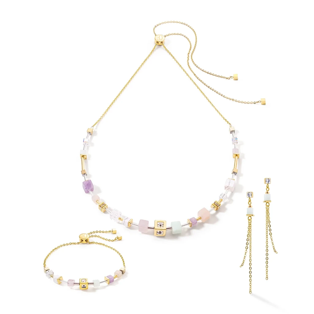 Пусеты Coeur De Lion Multicolour Pastel 1 5087/21-1522