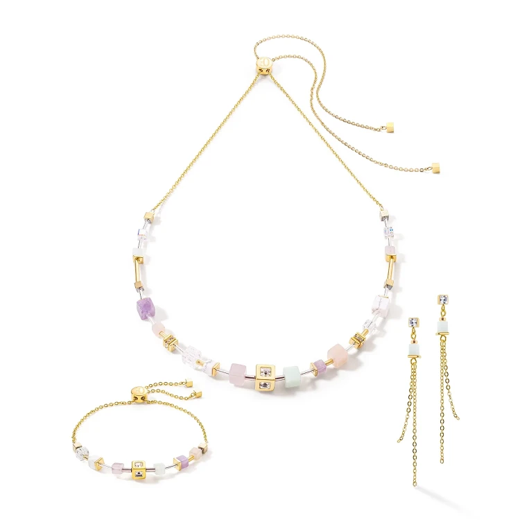 Пусеты Coeur De Lion Multicolour Pastel 1 5087/21-1522