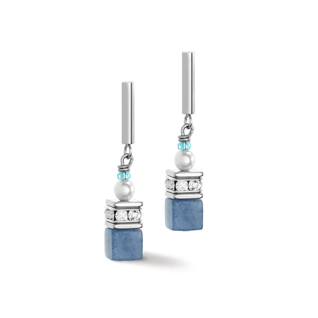 Пусеты Coeur de Lion Blue-aqua 5086/21-0737