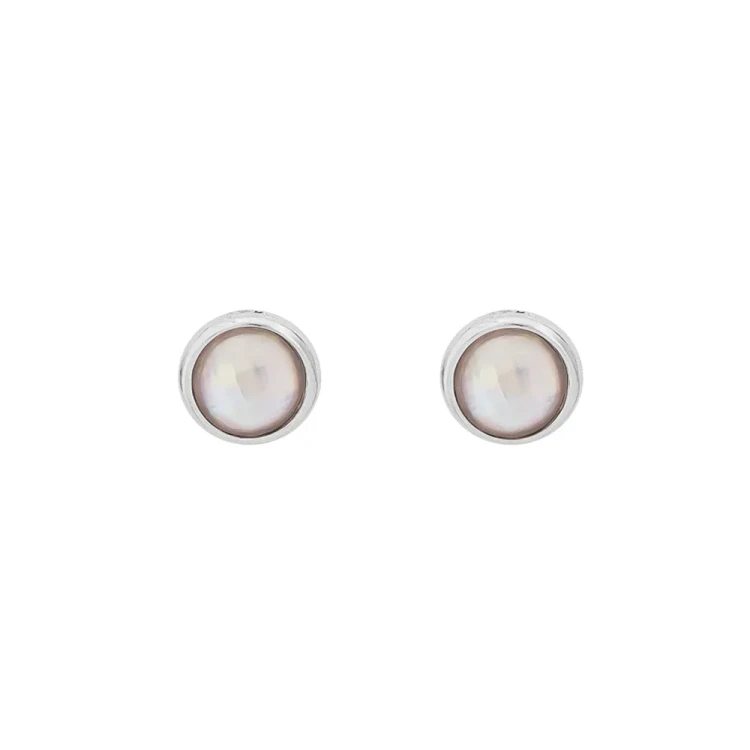Possebon Пусеты quartz rose A9999.9 R/S