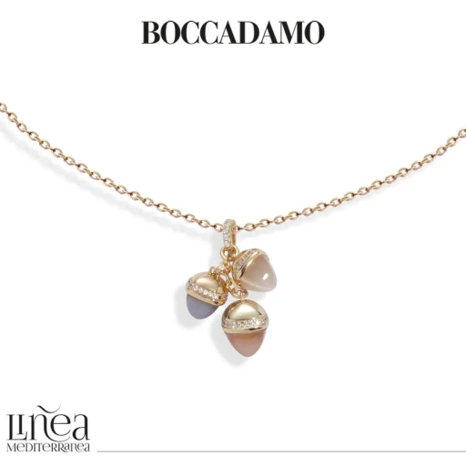 Колье Boccadamo KGR008D BW/BR/G
