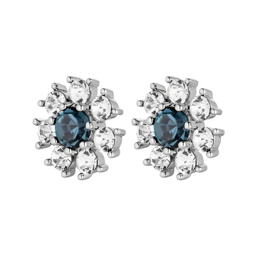 Серьги Dyrberg Kern AUDE SS ROYAL BLUE / CRYSTAL 430041