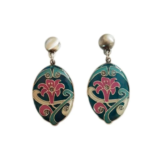 Серьги Clara Bijoux лилия A77353.3 G