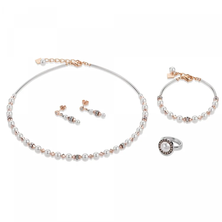 *Серьги Coeur de Lion Rose Gold *4828/21-1620