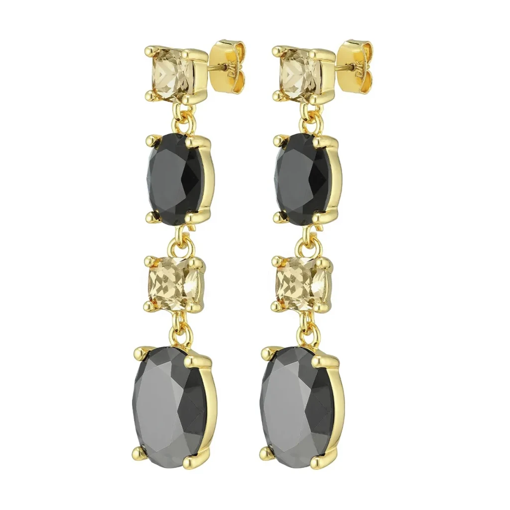 Серьги Dyrberg Kern CORNELIA SG BLACK/GOLDEN 390066