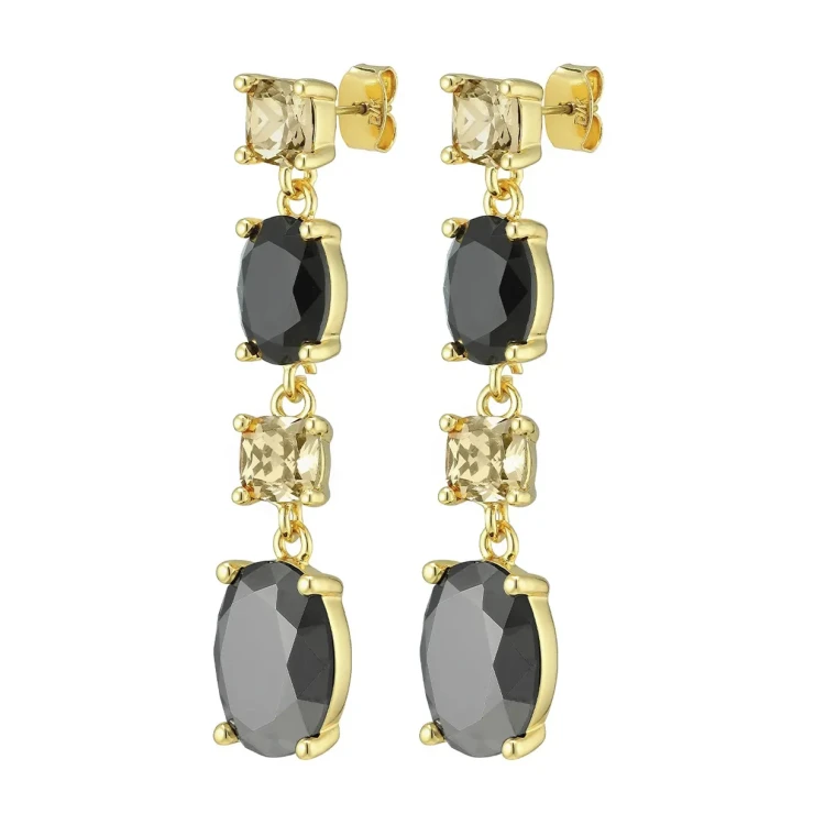 Серьги Dyrberg Kern CORNELIA SG BLACK/GOLDEN 390066