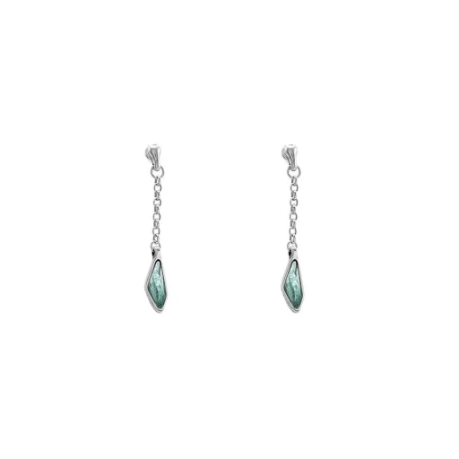 Серьги Ciclon LAGUNA NEGRA   CELESTE A241605-36