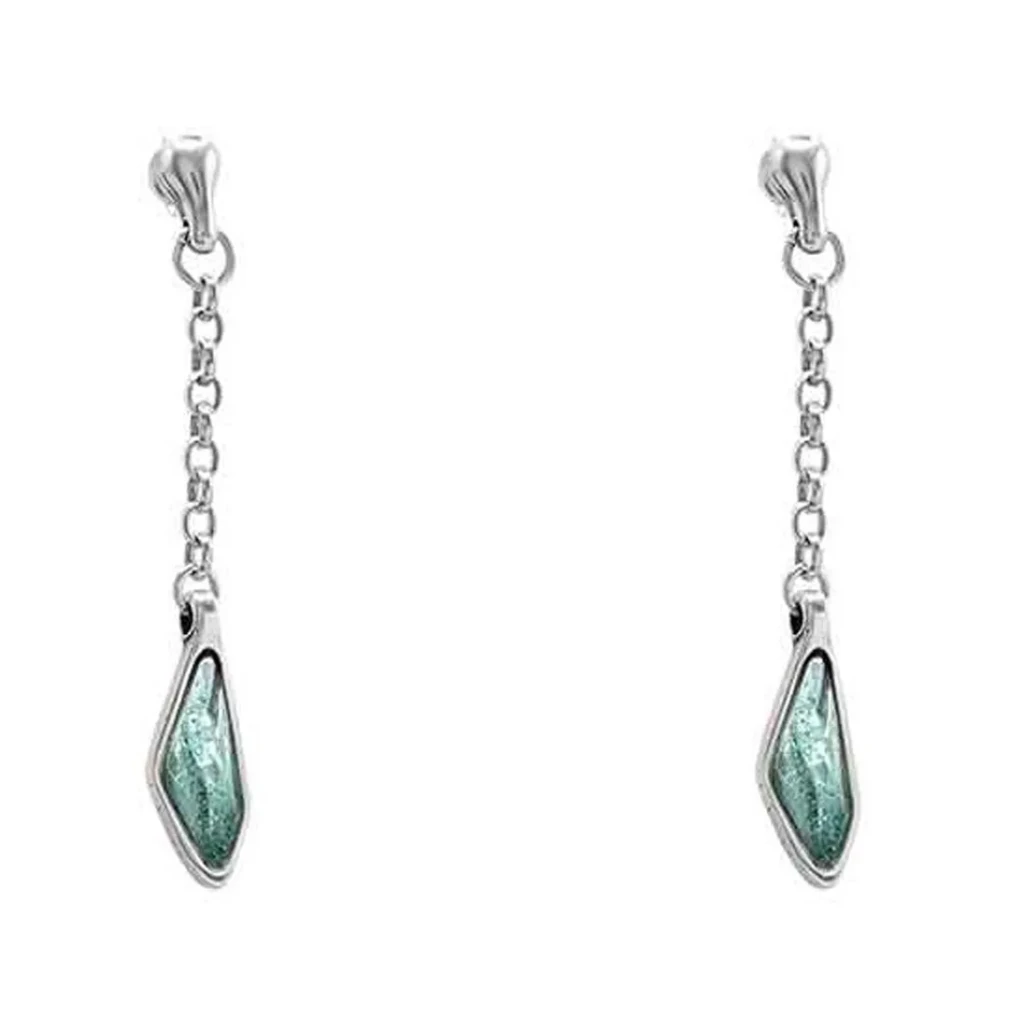Серьги Ciclon LAGUNA NEGRA CELESTE A241605-36