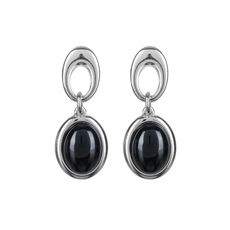 Серьги Possebon Agata Preto A0368.4 S
