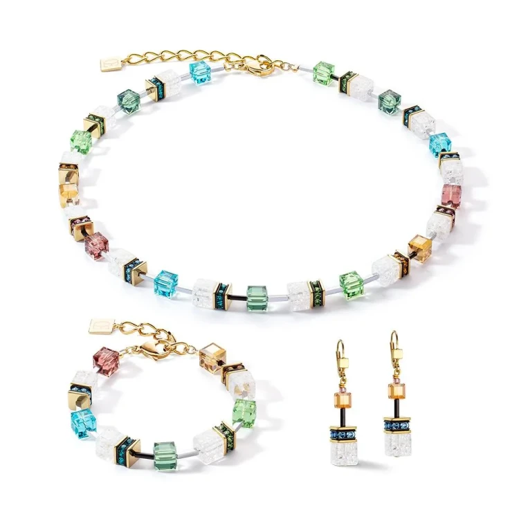Колье Coeur de Lion Multicolour Gold 4505/10-1516