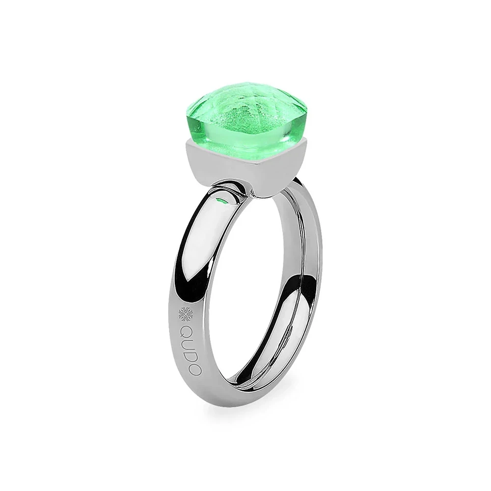 Кольцо Qudo FIRENZE 18.5 (S) Peridot 107000/40-4516 18.5