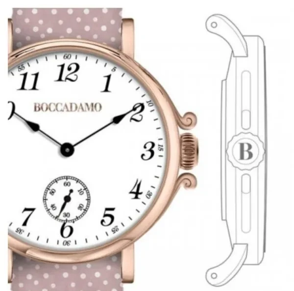Часы Boccadamo PRINCESS PR009 BW/R/RG