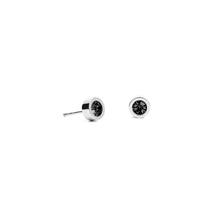 Fiore Luna Пусеты Black 5х2.5 SWE125 BL S