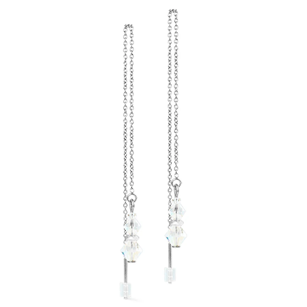 Серьги Coeur de Lion Crystal-Silver 4633/20-1817