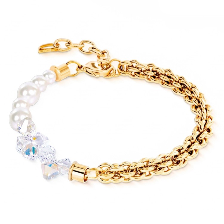 Браслет Coeur de Lion White-Gold 2060/30-1416
