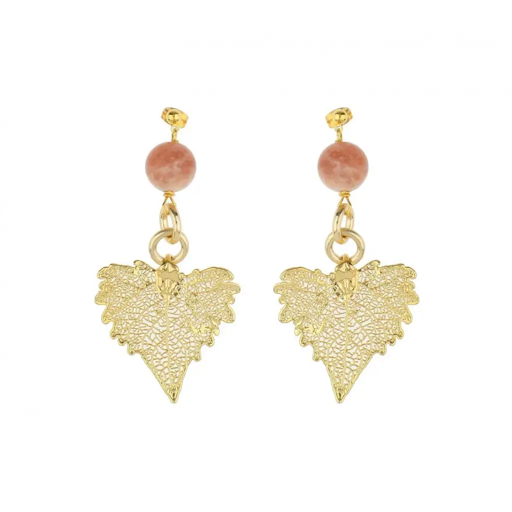 Серьги Ester Bijoux Тополь OR916-G BR