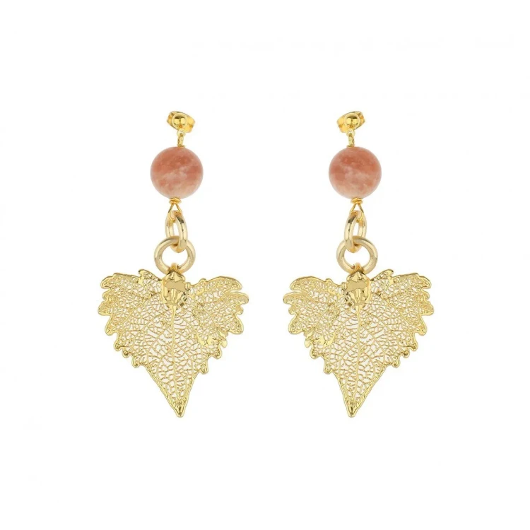 Серьги Ester Bijoux Тополь OR916-G BR