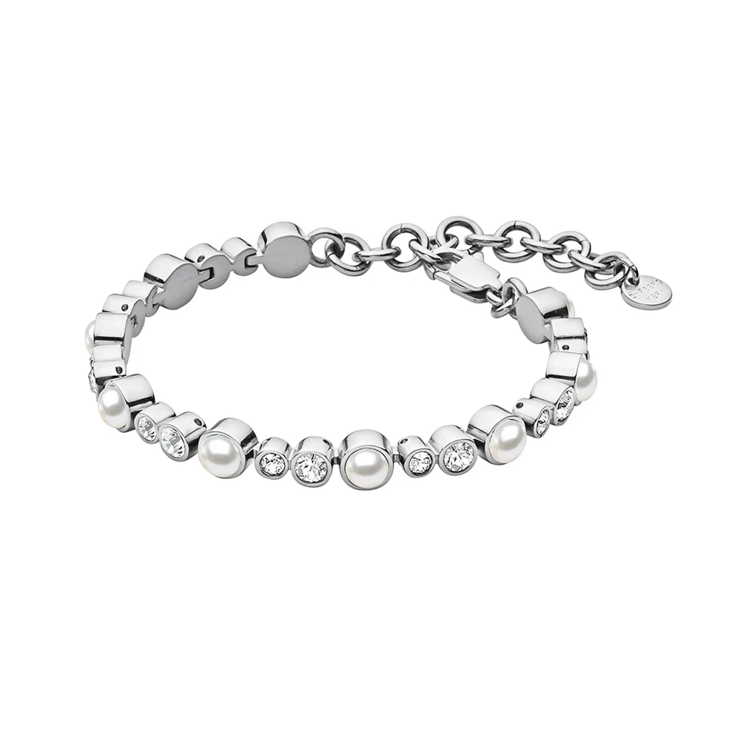 Браслет Dyrberg Kern SACHA SS WHITE PEARL 352174