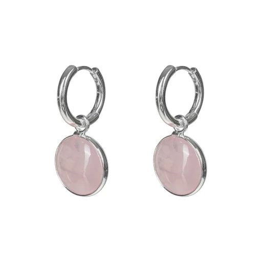 Серьги Fiore Luna ROSE QUARTZ LE1118 R/S
