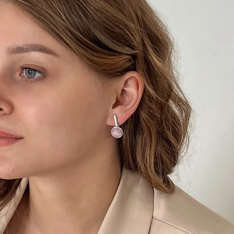 Серьги Possebon Q. Rose A0655.7 S