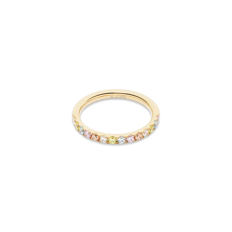 Кольцо Coeur de Lion Multicolour Pastel Gold 0146/40-1590 56