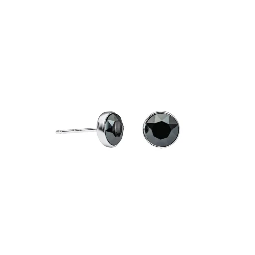 Fiore Luna Пусеты Jet Hemitate SWE297 JH S