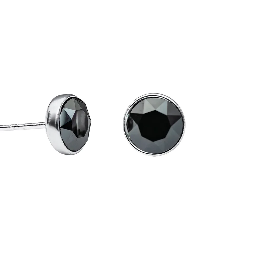 Fiore Luna Пусеты Jet Hemitate SWE297 JH S