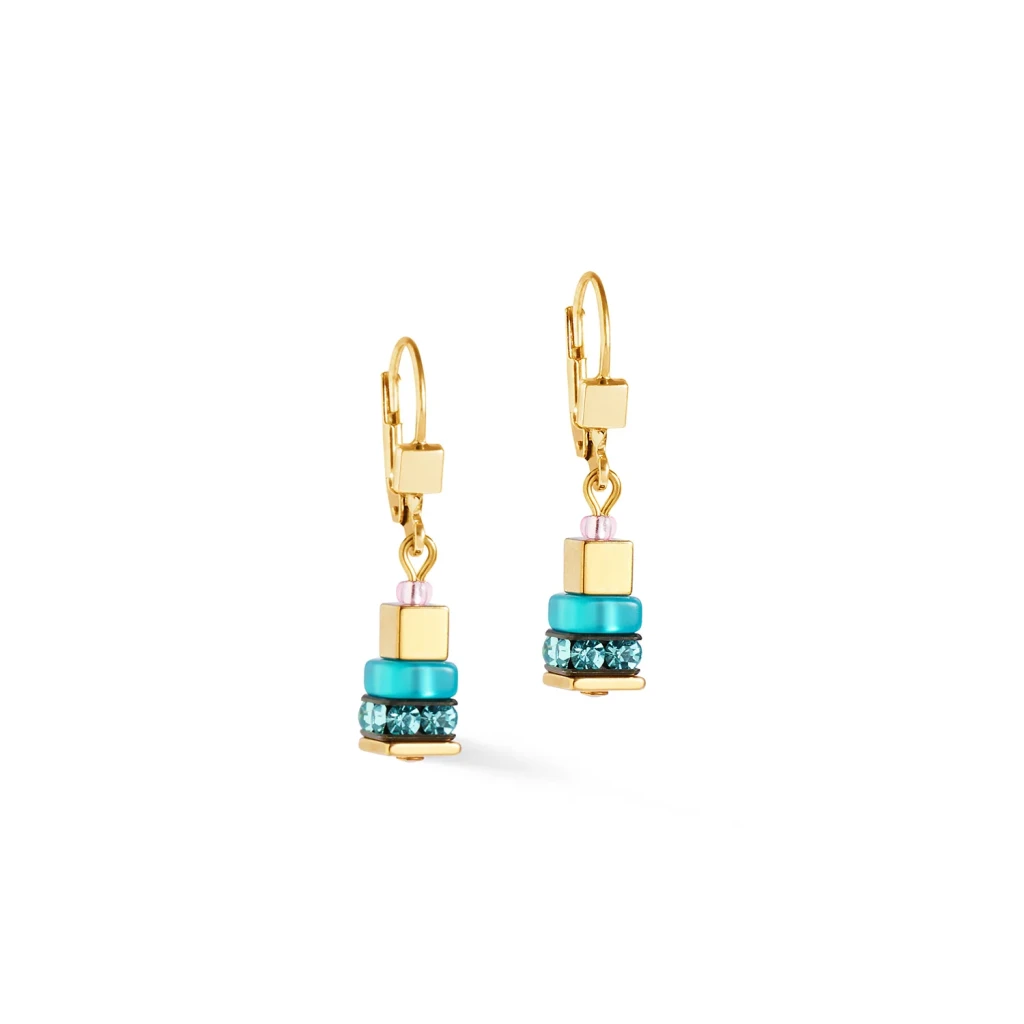 Серьги Coeur de Lion Multicolour Gold 4413/20-1516