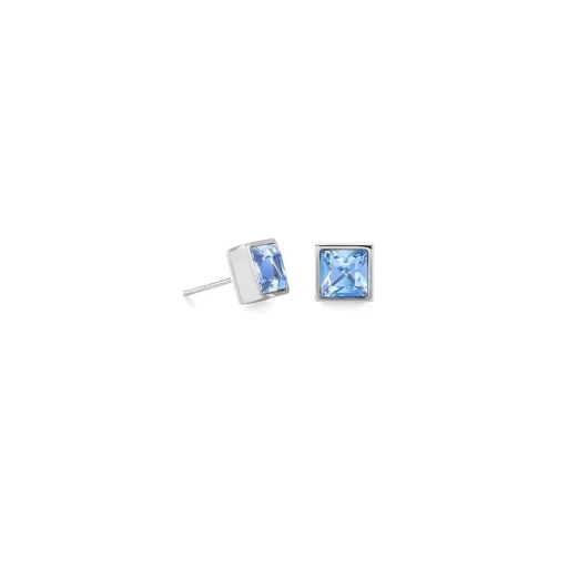 Пусеты Coeur de Lion  Light Blue-Silver 0500/21-0741